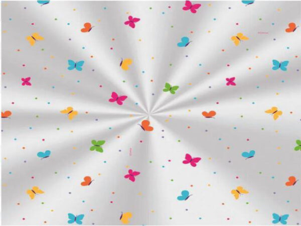 SACO CROMUS 15X22 BORBOLETAS COLOR 50UN