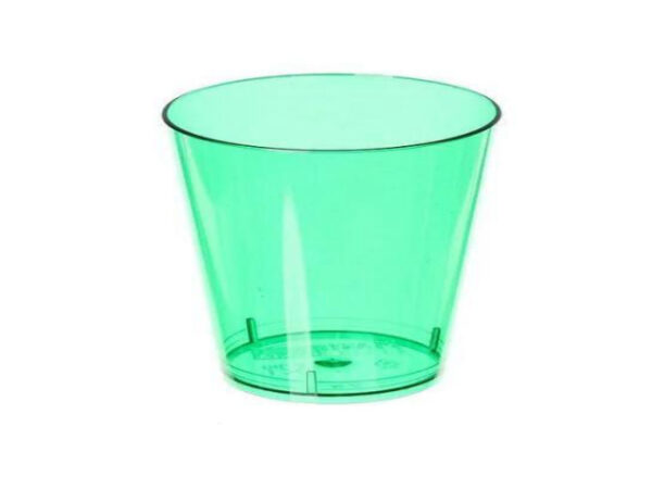COPO PIC BRIGADEIRO 25ML VERDE 10UN
