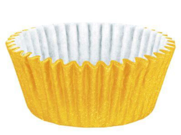 FORMINHA CUPCAKE REGINA AMARELA 45UN