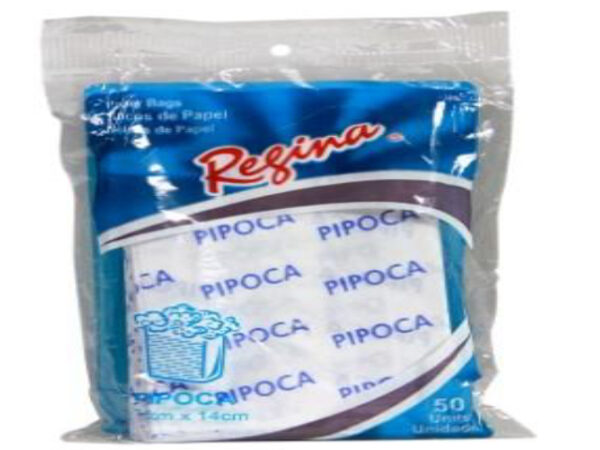 SACO PIPOCA ESTAMPADO REGINA 50UN