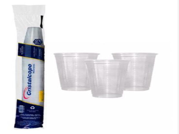 COPO CRISTALCOPO 250ML CRISTAL 100UN