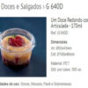 FORMA G640D DOCE REDONDO DIAMANTE 170ML
