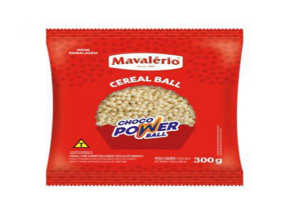 CHOCO POWER BALL MINI BRANCO 300G