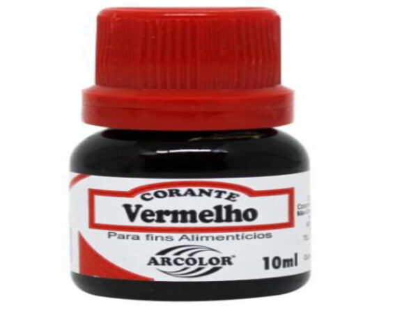 COR ARCOLOR LIQUIDO 10ML VERMELHO