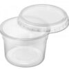 KIT POTE TAMPA CRISTALCOPO 250ML 25UN