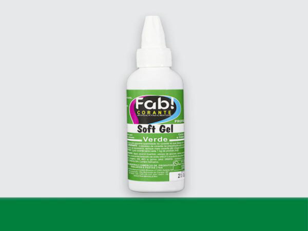 COR FAB SOFTGEL 60G VERDE